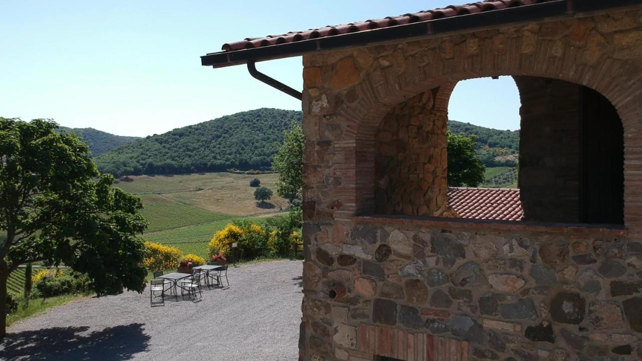 La Poderina Appartamenti Castelnuovo dellʼAbate Exterior foto